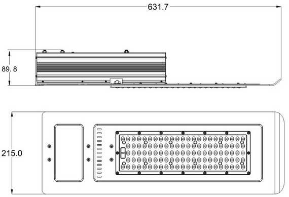 PCU-120W LED Street Light