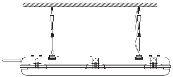 PCU-PC LED Tri-proof Light